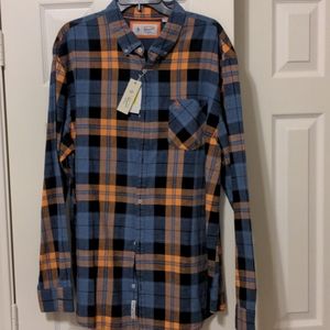 Penguin flannel long sleeve shirt